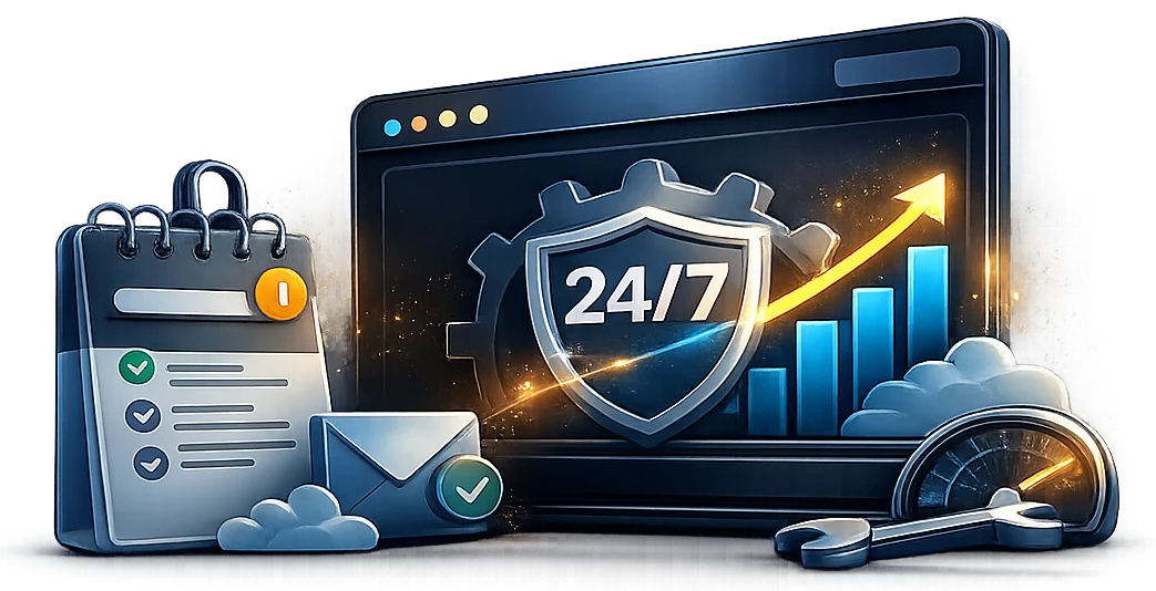 Monthly digital care reporting dashboard