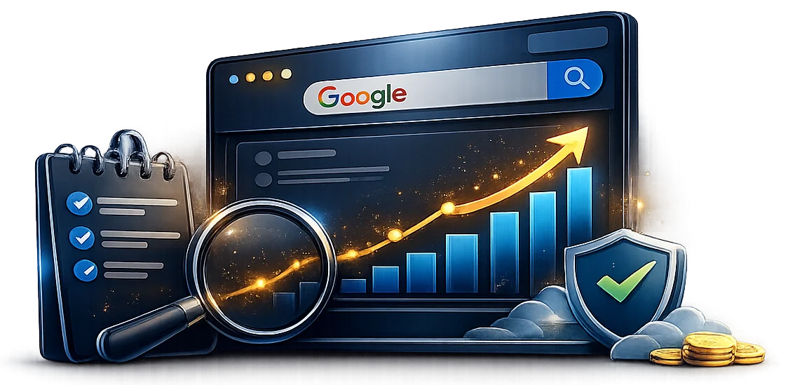 SEO and Google visibility analysis